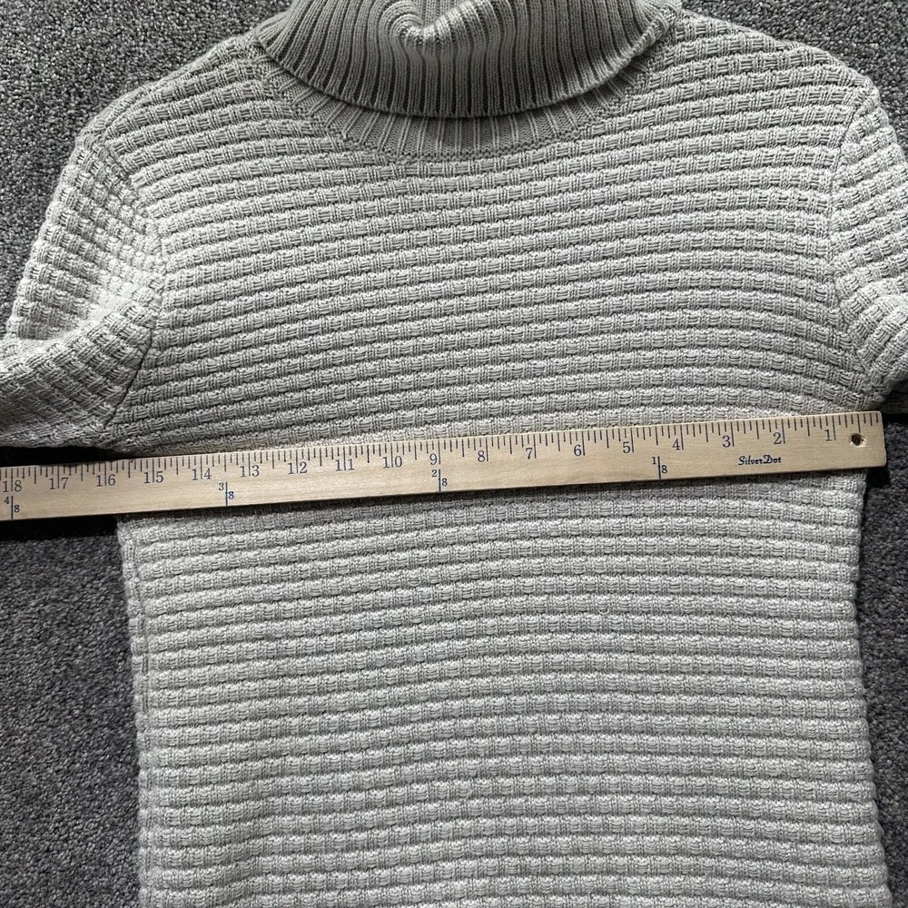 J Crew Textured Turtleneck Sweater‎ Womens XXS Beige Long Sleeve H3909